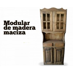 modular madera maciza
