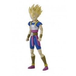 FIGURA DRAGON BALL SERIE 5 SAIYAN CABBA ARTICULADOS 17CM WABRO