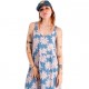 VESTIDO WAINTING LINE PRINTED ROXY