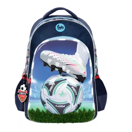 MOCHILA ESPALDA 18PULG CHAMPIONS LEAGUE LUZ LED FOOTY