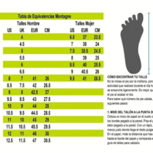 ZAPATILLA MONTAGNE TRAIL RUNNING LEKNESS
