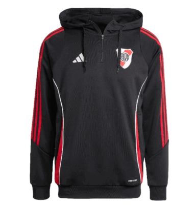 BUZO DE ENTRENAMIENTO CON CAPUCHA DE RIVER PLATE TIRO 25 - Image 4
