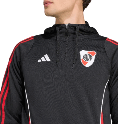 BUZO DE ENTRENAMIENTO CON CAPUCHA DE RIVER PLATE TIRO 25 - Image 3