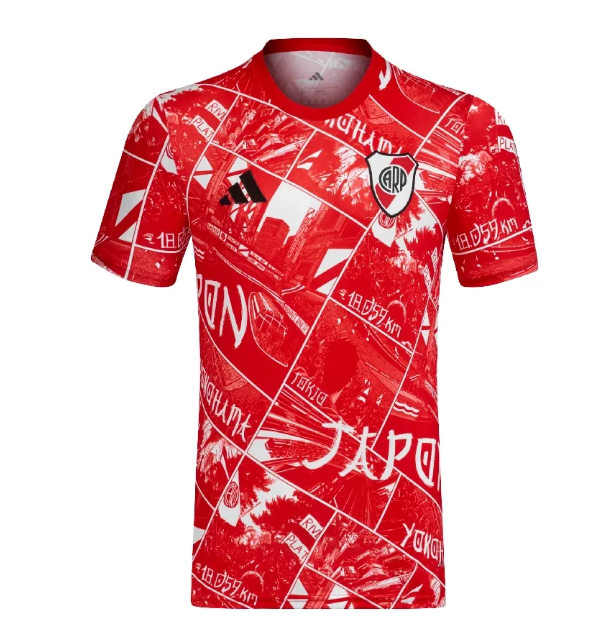 CAMISETA PRE-MATCH DE RIVER PLATE 25/26