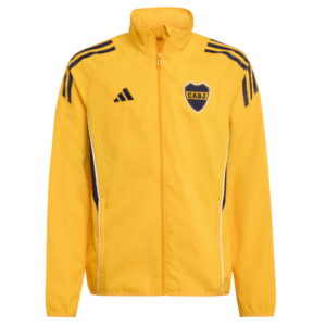 CAMPERA ADIDAS DE PRESENTACION DE BOCA JUNIORS TIRO 25 COMPETITION PARA NIÑOS