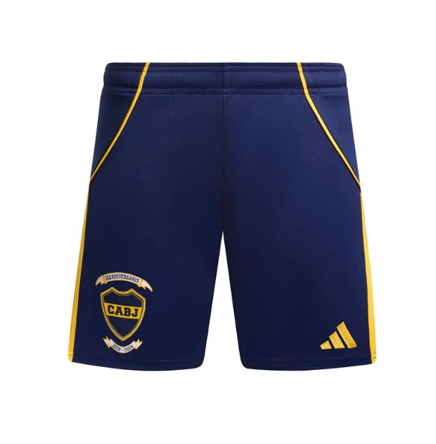 SHORTS ADIDAS TITULAR BOCA JUNIORS 25/26 NIÑOS