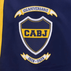 SHORTS ADIDAS TITULAR BOCA JUNIORS 25/26 NIÑOS