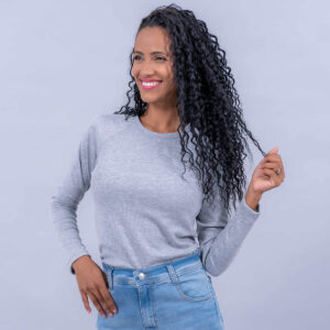 Remera básica manga larga