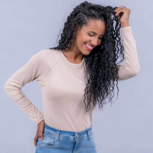 Remera básica manga larga