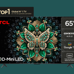 Smart TV TCL 65" Mini LED 65C6K UHD Google TV