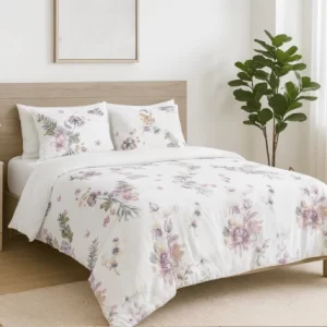 JUEGO DE SABANA MIXTA 1 1/2 PLAZA 180 HILOS