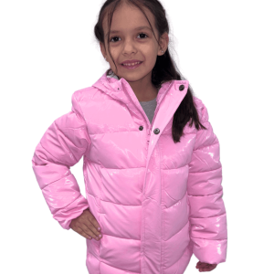 CAMPERA ENGOMADA DE NIÑA 4 AL 10