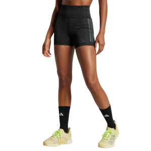 CALZA ADIDAS CORTA OPTIME 3 TIRAS 1/4 TIRO ALTO