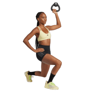 CALZA ADIDAS CORTA OPTIME 3 TIRAS 1/4 TIRO ALTO