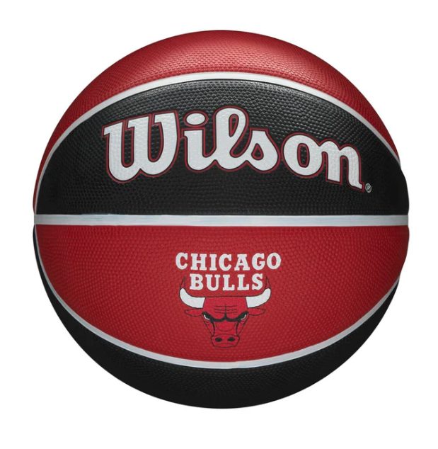 PELOTA WILSON NBA TEAM TRIBUTE BSKT CHICAGO BULLS - Image 2