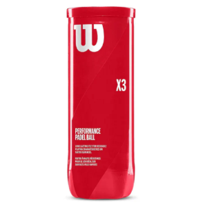 PELOTAS WILSON PADEL TUBO X3