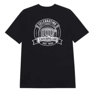 REMERA CAT CENTENNIAL 100 YEARS GRAPHIC TEE