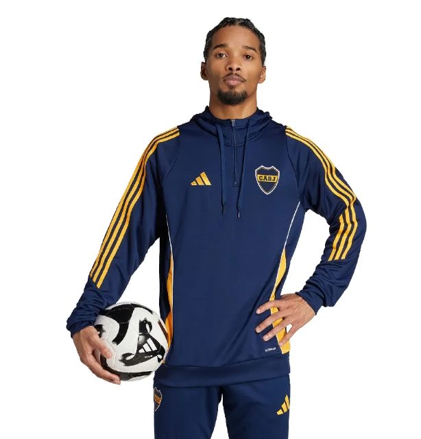 BUZO ADIDAS CANG ENTRENAMIENTO BOCA TR HOOD