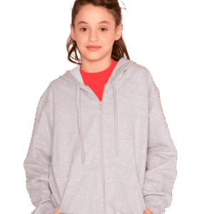 CAMPERA FRISA C/CAPUCHA Y BOLSILLOS