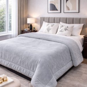 EDREDON FLANNEL QUEEN