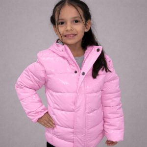 CAMPERA ENGOMADA DE NIÑA